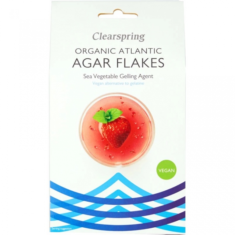 Agar agar atlantic fulgi eco 30g - CLEARSPRING