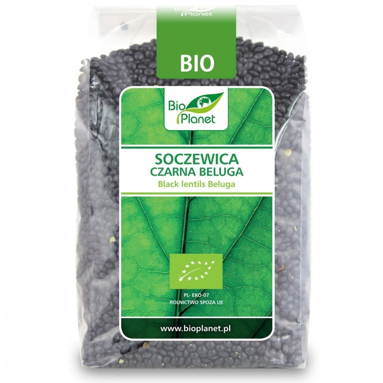 Linte neagra Beluga boabe eco 400g - BIO PLANET