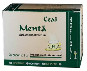 Ceai menta 25dz - HOFIGAL