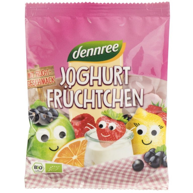 Jeleuri iaurt fructe eco 90g - DENNREE