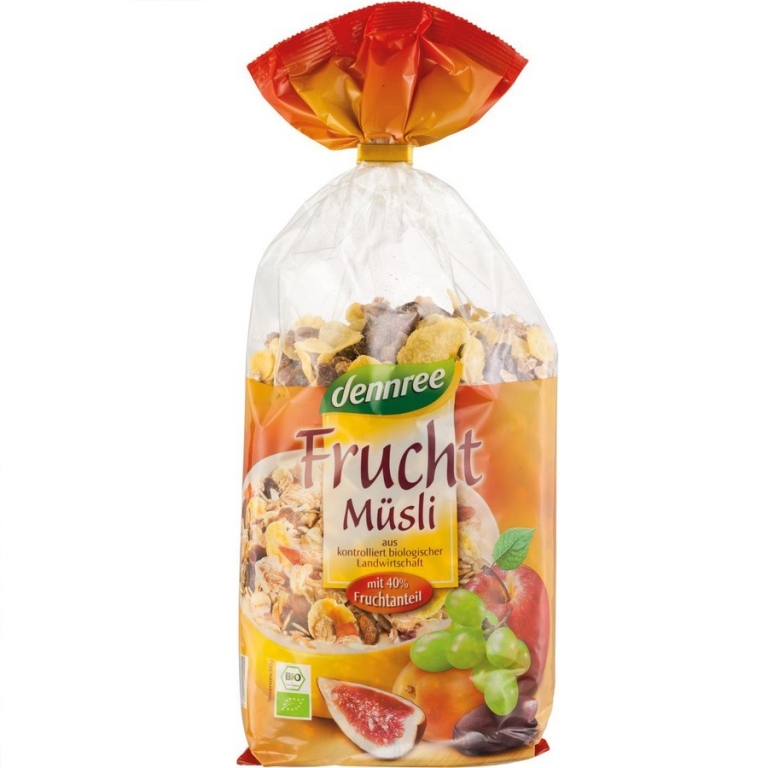 Musli 40%fructe eco 750g - DENNREE