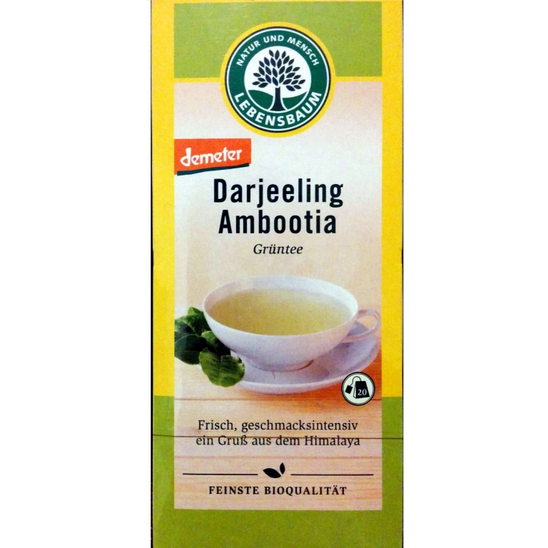 Ceai verde darjeeling ambootia Demeter eco 20dz - LEBENSBAUM