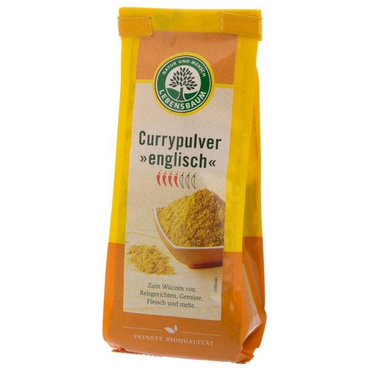 Condimente curry englezesc eco 50g - LEBENSBAUM