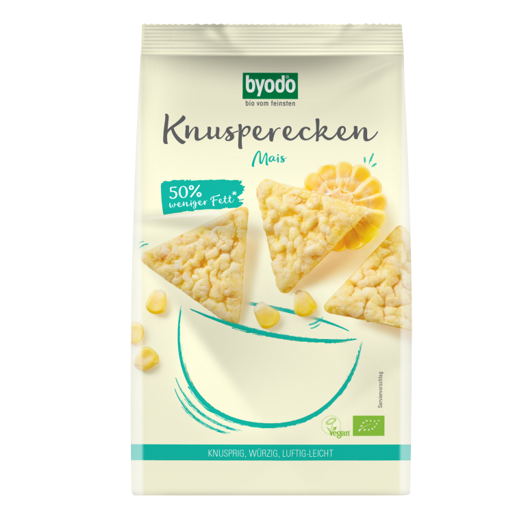 Mini crackers porumb fara gluten eco 90g - BYODO