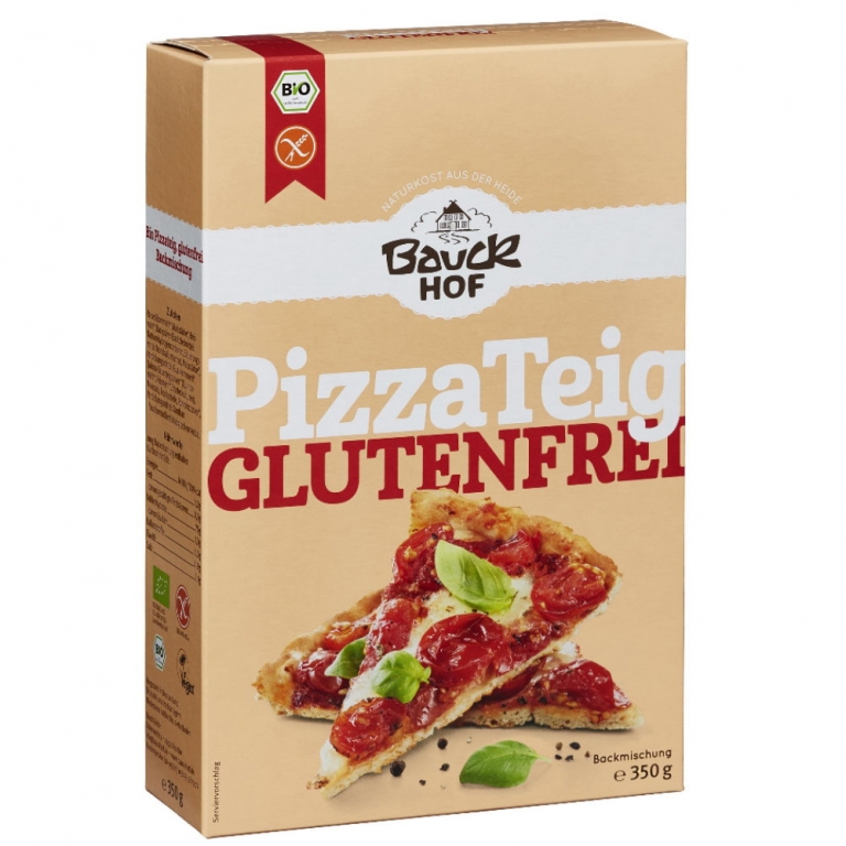 Premix blat pizza fara gluten eco 350g - BAUCK HOF