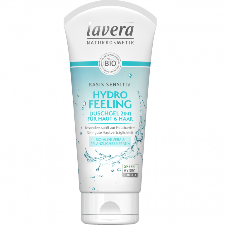 Gel dus 2in1 Hydro Feeling Basis Sensitiv 200ml - LAVERA