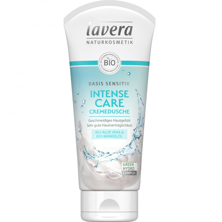 Gel dus ingrijire intensa Basis Sensitiv 200ml - LAVERA