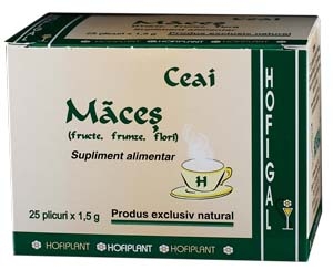 Ceai macese fructe frunze flori 25dz - HOFIGAL