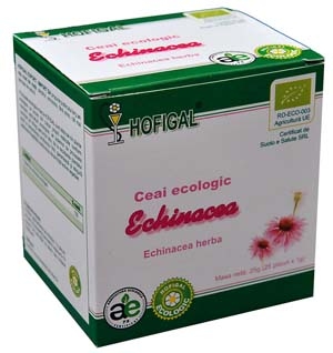 Ceai echinaceea eco 25dz - HOFIGAL