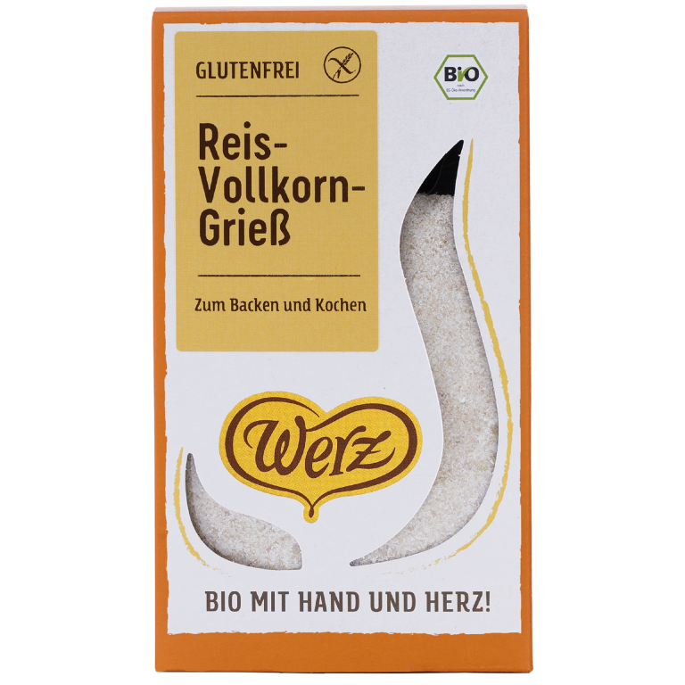 Gris orez integral fara gluten eco 250g - WERZ