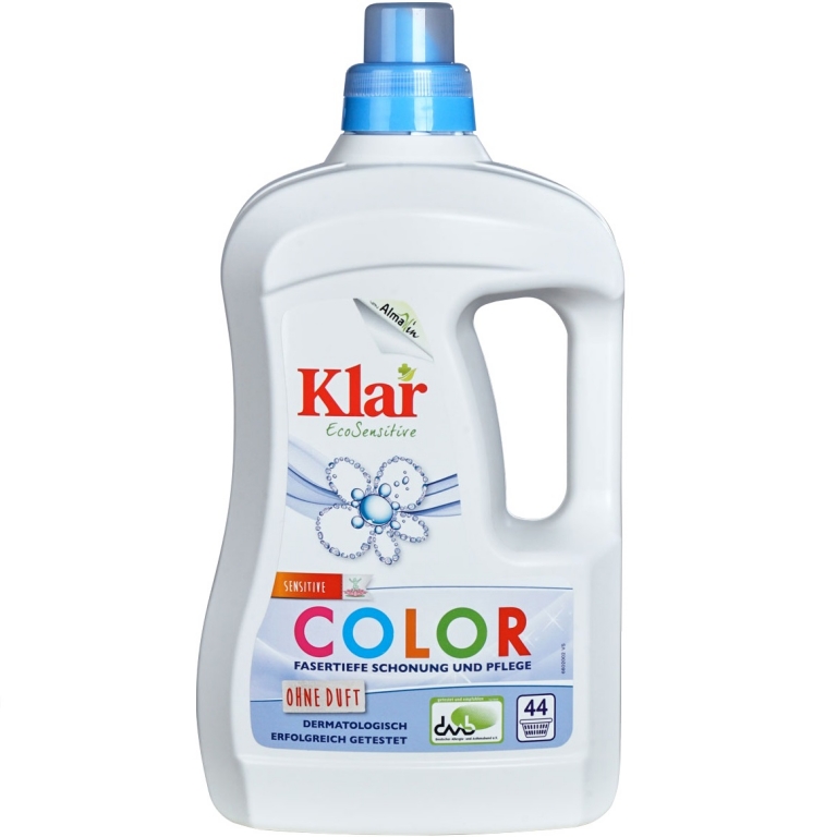 Detergent lichid rufe color fara parfum Sensitive 2L - KLAR