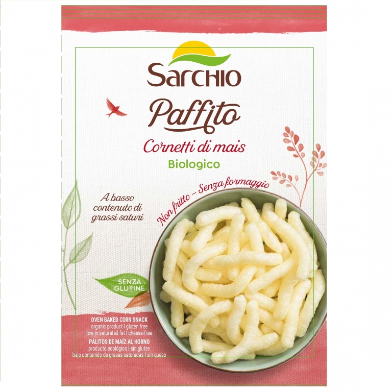 Pufuleti porumb fara gluten eco 45g - SARCHIO