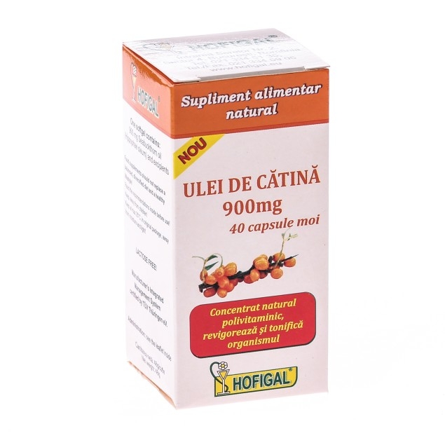 Ulei catina 900mg 40cps - HOFIGAL