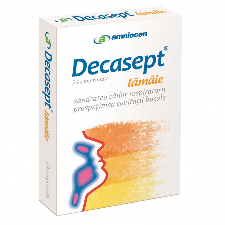 Decasept lamaie 24cp - AMNIOCEN