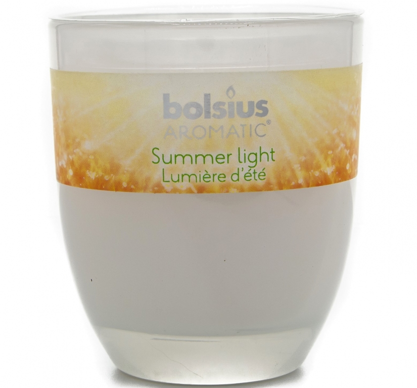 Lumanare parfumata pahar 23h summer light 290g - BOLSIUS