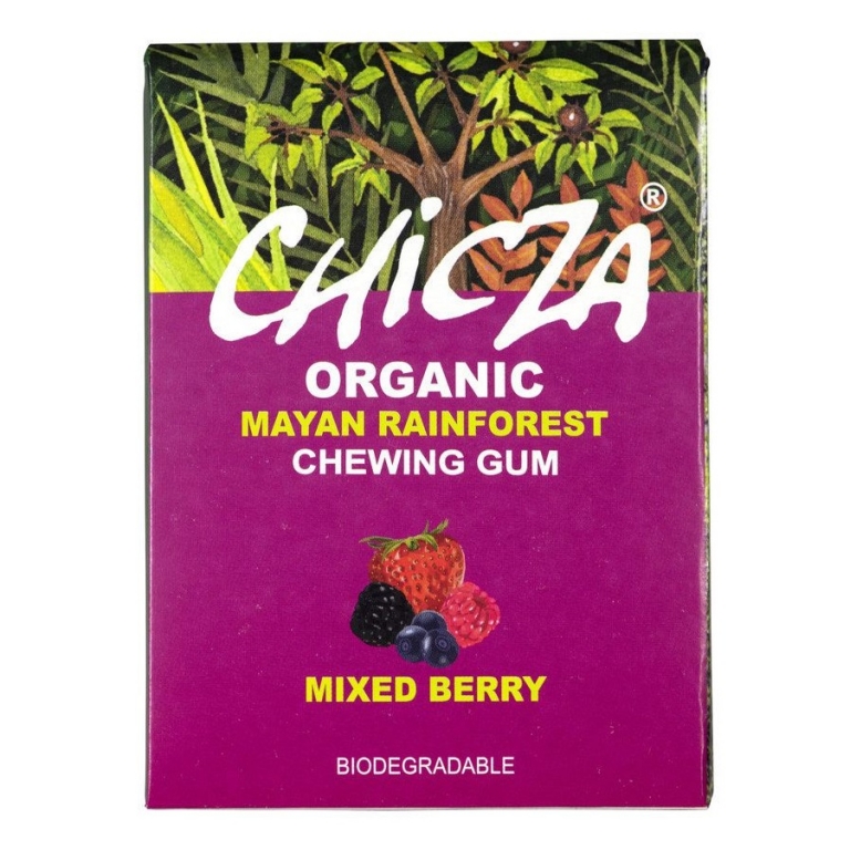 Guma mestecat fructe padure eco 30g - CHICZA