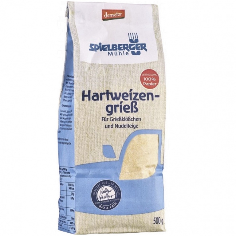 Gris grau alb demeter eco 500g - SPIELBERGER