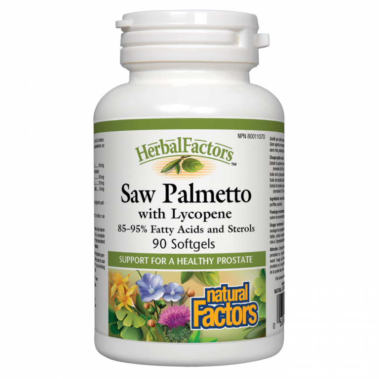 Saw palmetto 500mg 90cps - NATURAL FACTORS