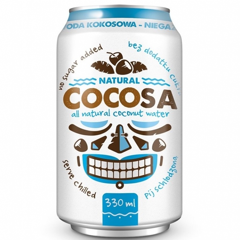 Apa cocos naturala Cocosa 330ml - DIET FOOD