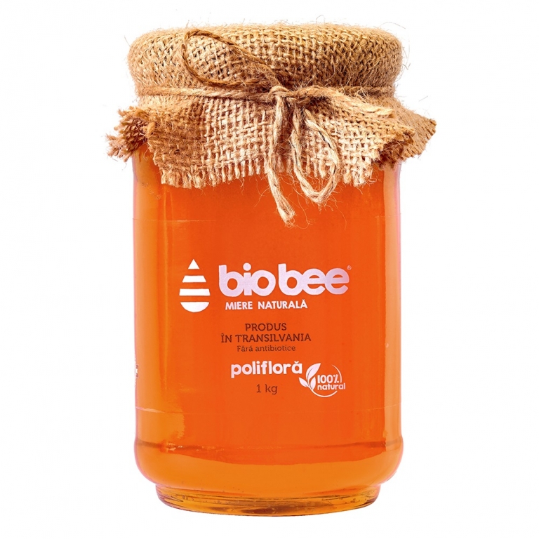 Miere poliflora 1kg - BIOBEE