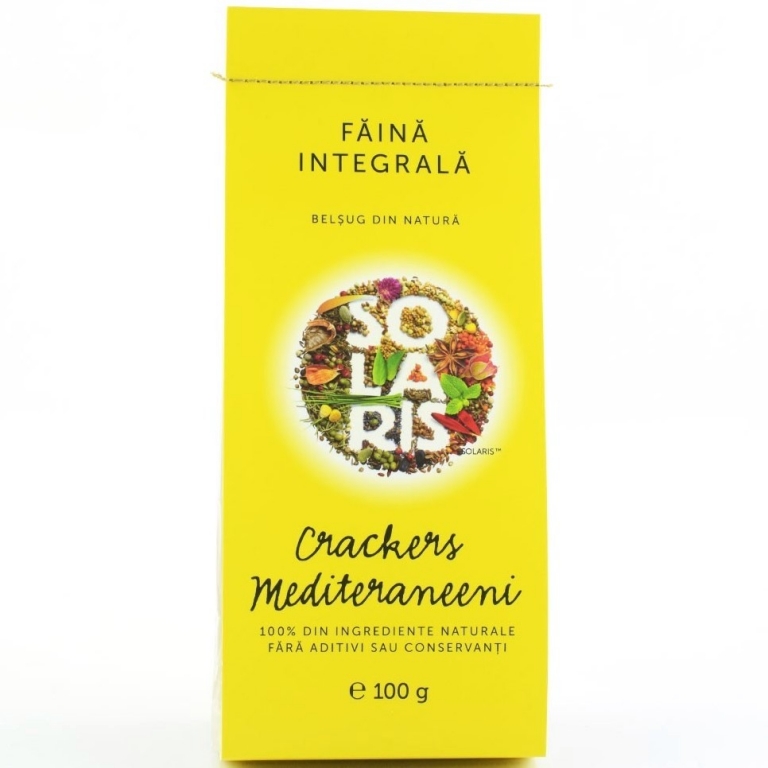 Crackers mediteraneeni 100g - SOLARIS