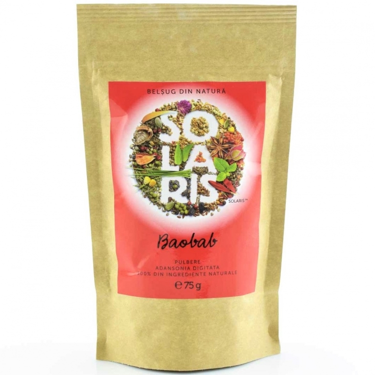 Pulbere baobab 75g - SOLARIS