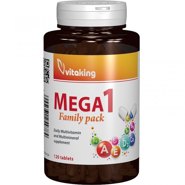 Multivitamine minerale Family 120cp - VITAKING