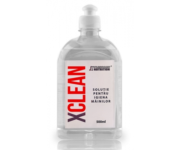 Solutie igienizare maini X Clean 500ml - SUPPLEMENTS LABS