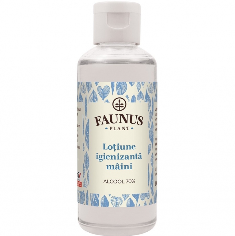 Lotiune igienizanta maini 100ml - FAUNUS PLANT