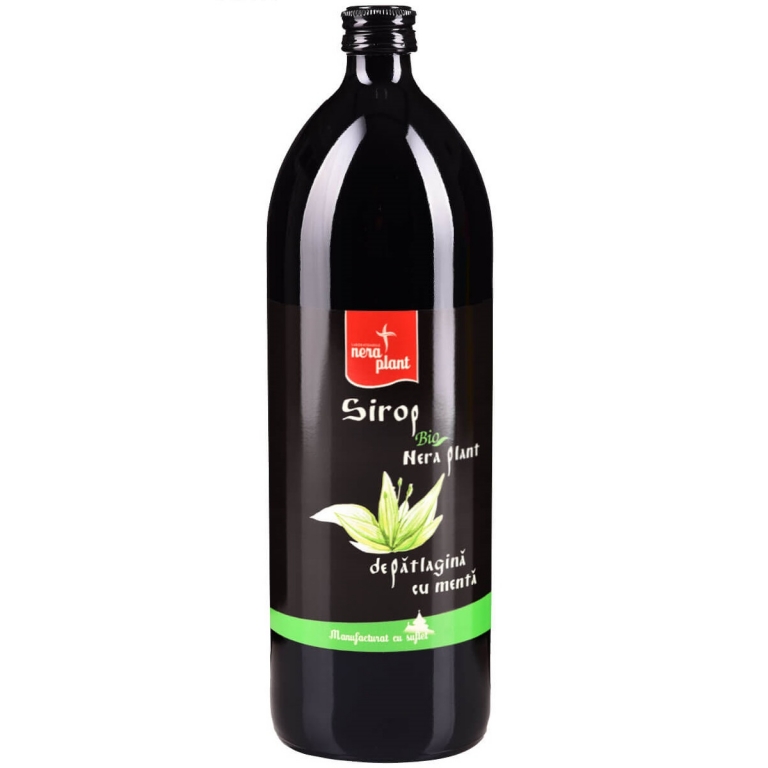 Sirop patlagina menta bio 1L - NERA PLANT