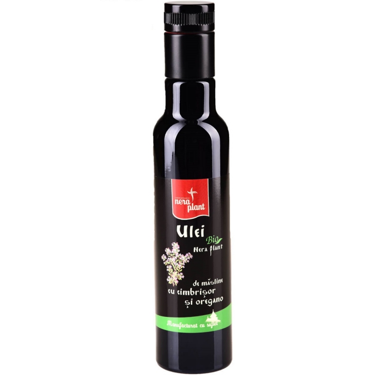 Ulei masline cimbrisor oregano bio 250ml - NERA PLANT