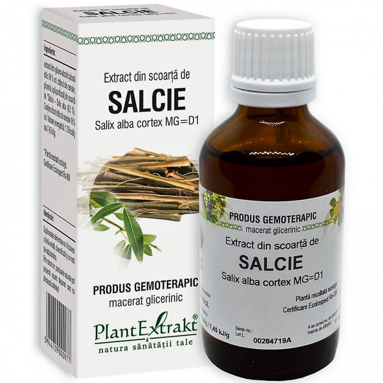 Gemoderivat salcie scoarta 50ml - PLANTEXTRAKT