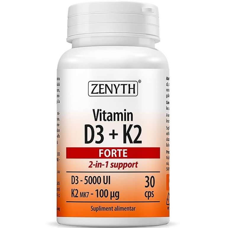 Vitamina D3 K2 forte 30cps - ZENYTH