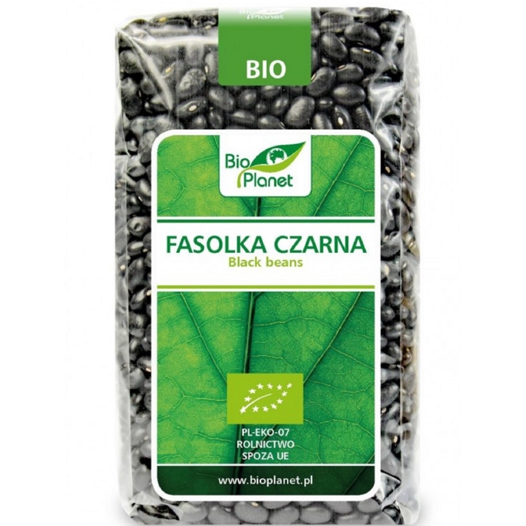 Fasole neagra boabe eco 500g - BIO PLANET