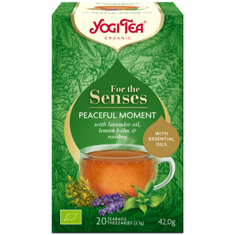 Ceai pt simturi momente linistite eco 20dz - YOGI TEA