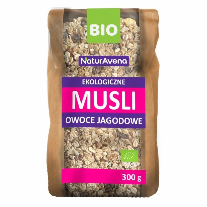 Musli fructe padure eco 300g - NATUR AVENA