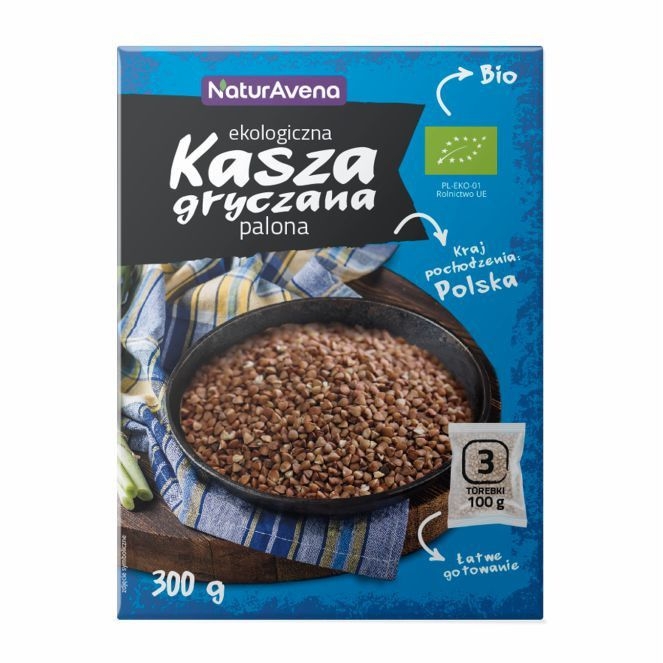 Hrisca coapta boabe bio 300g - NATUR AVENA