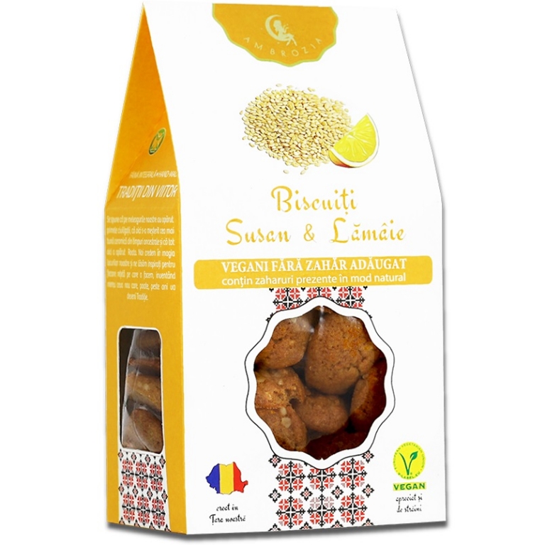 Biscuiti vegani susan lamaie 150g - AMBROZIA