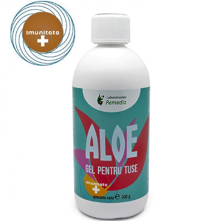 Suc gel aloe vera tuse 500ml - REMEDIA