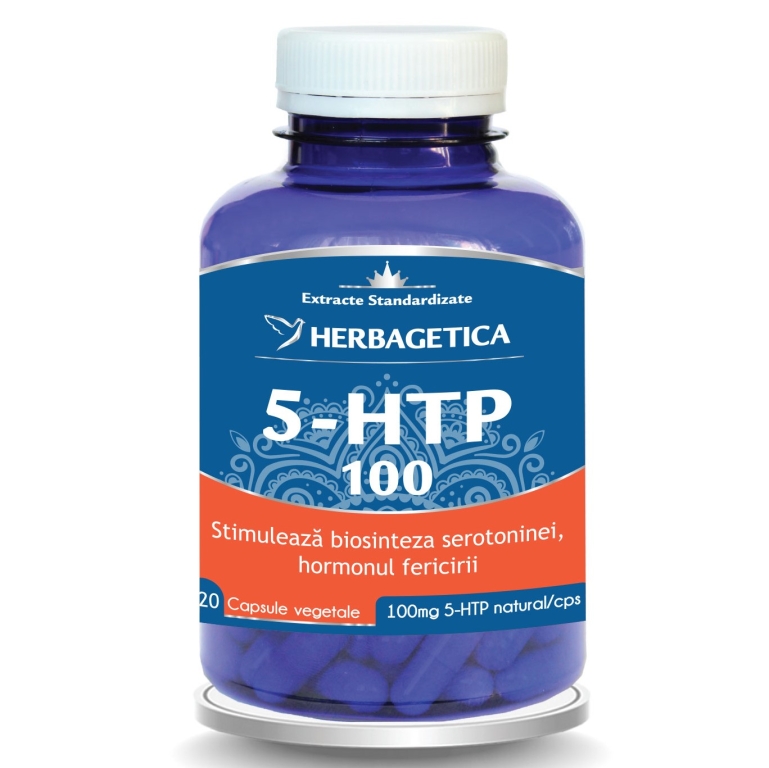 5 HTP 100 ZenForte 120cps - HERBAGETICA