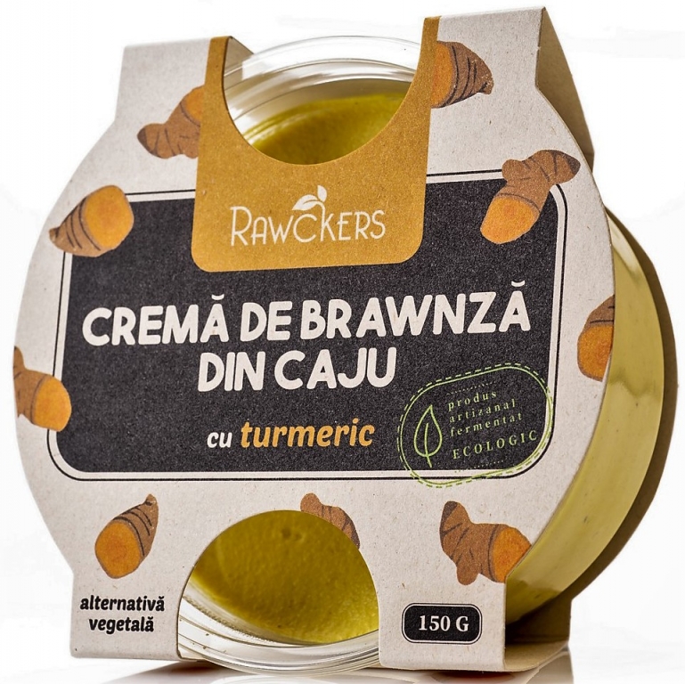 Crema branza caju turmeric eco 150g - RAWCKERS