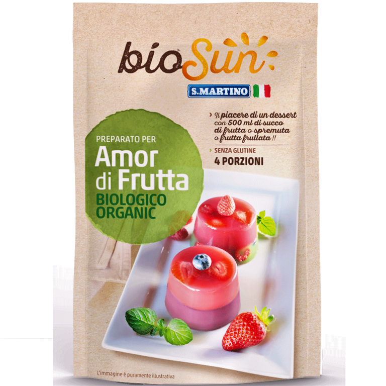 Preparat desert fructe fara gluten bio 62g - BIOSUN