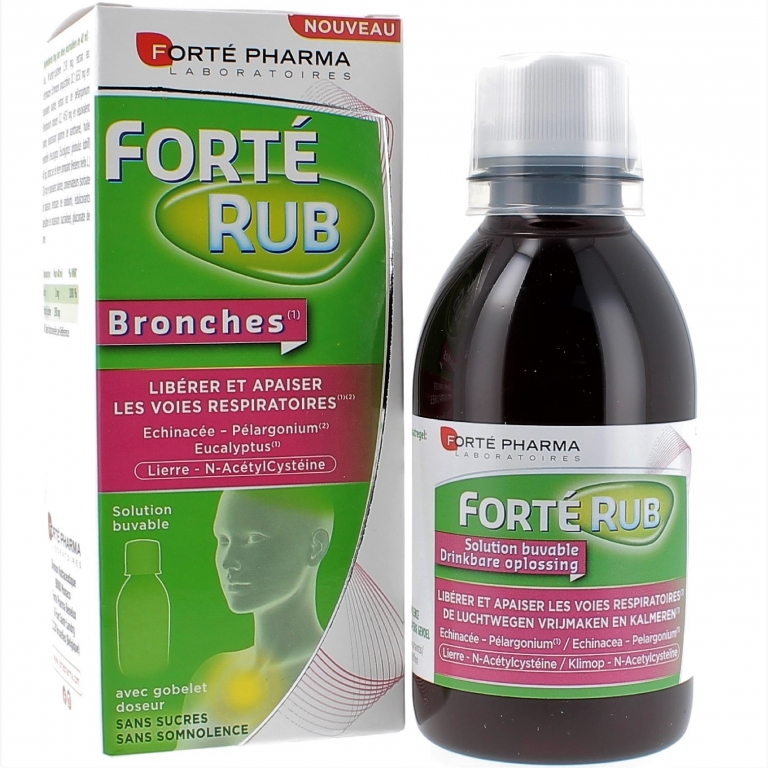 Sirop ForteRub Bronche 200ml - FORTE PHARMA