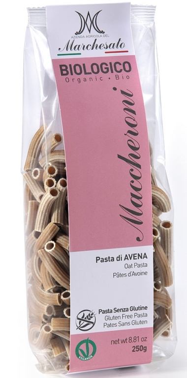 Paste maccheroni ovaz fara gluten bio 250g - MARCHESATO