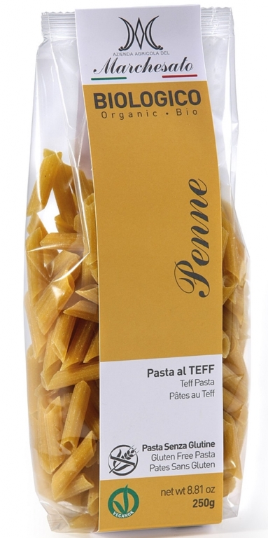 Paste penne teff fara gluten bio 250g - MARCHESATO