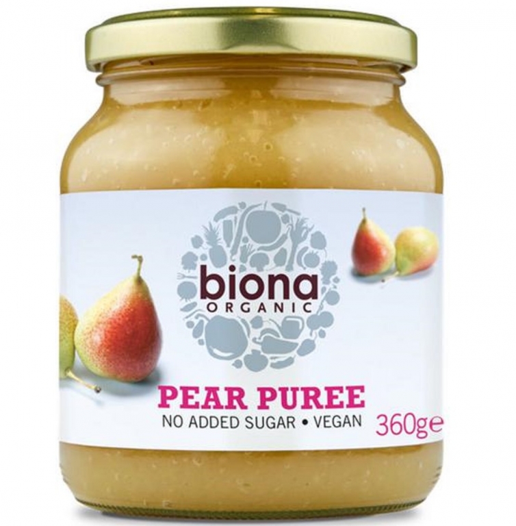 Piure mere pere bio 360g - BIONA