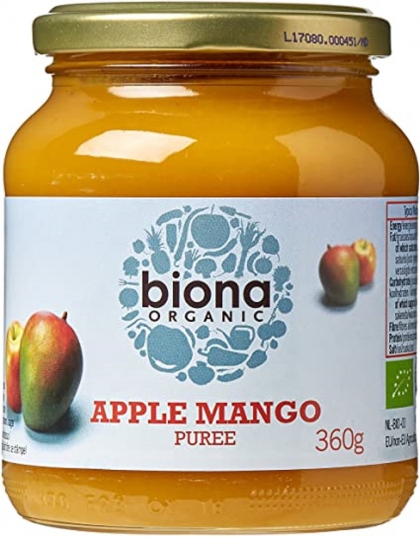 Piure mere mango bio 360g - BIONA