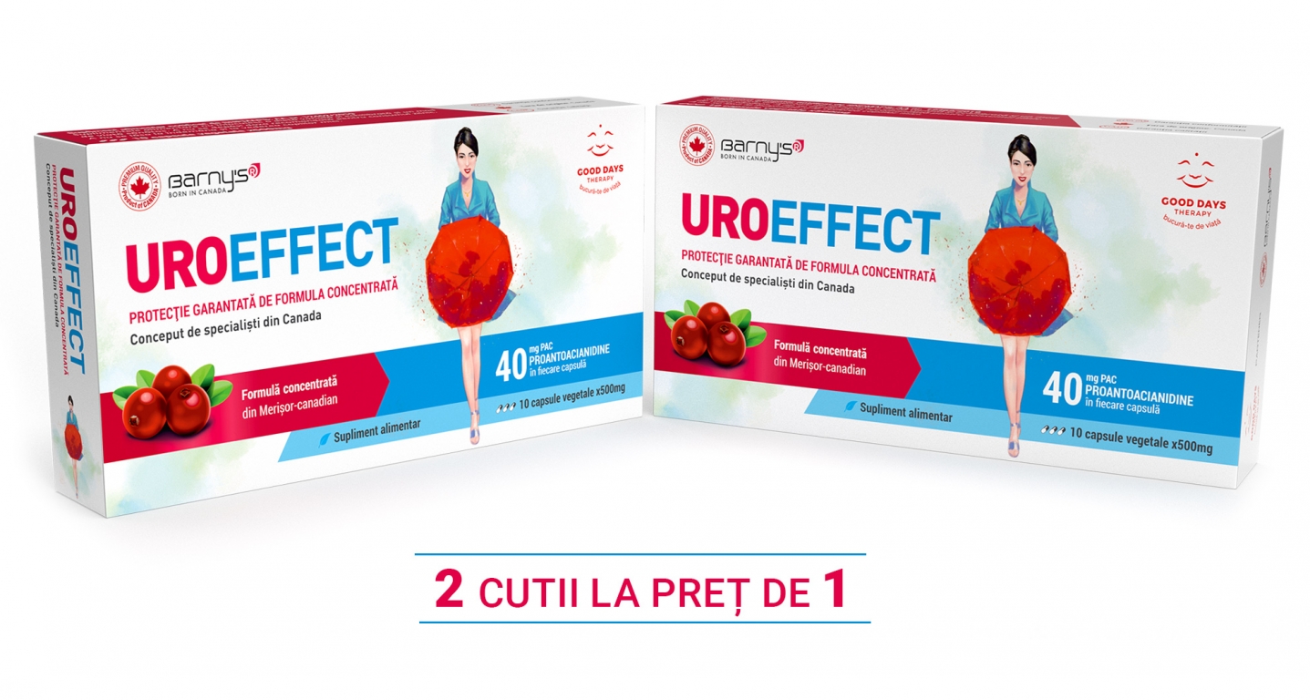 Pachet UroEffect 2x10cp - BARNY`S