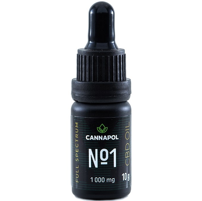 Ulei canepa CBD 10% 10ml - CANNAPOL