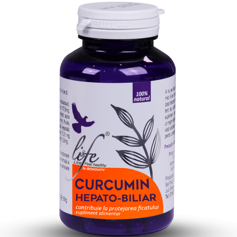 Curcumin Hepato Biliar 60cps - LIFE